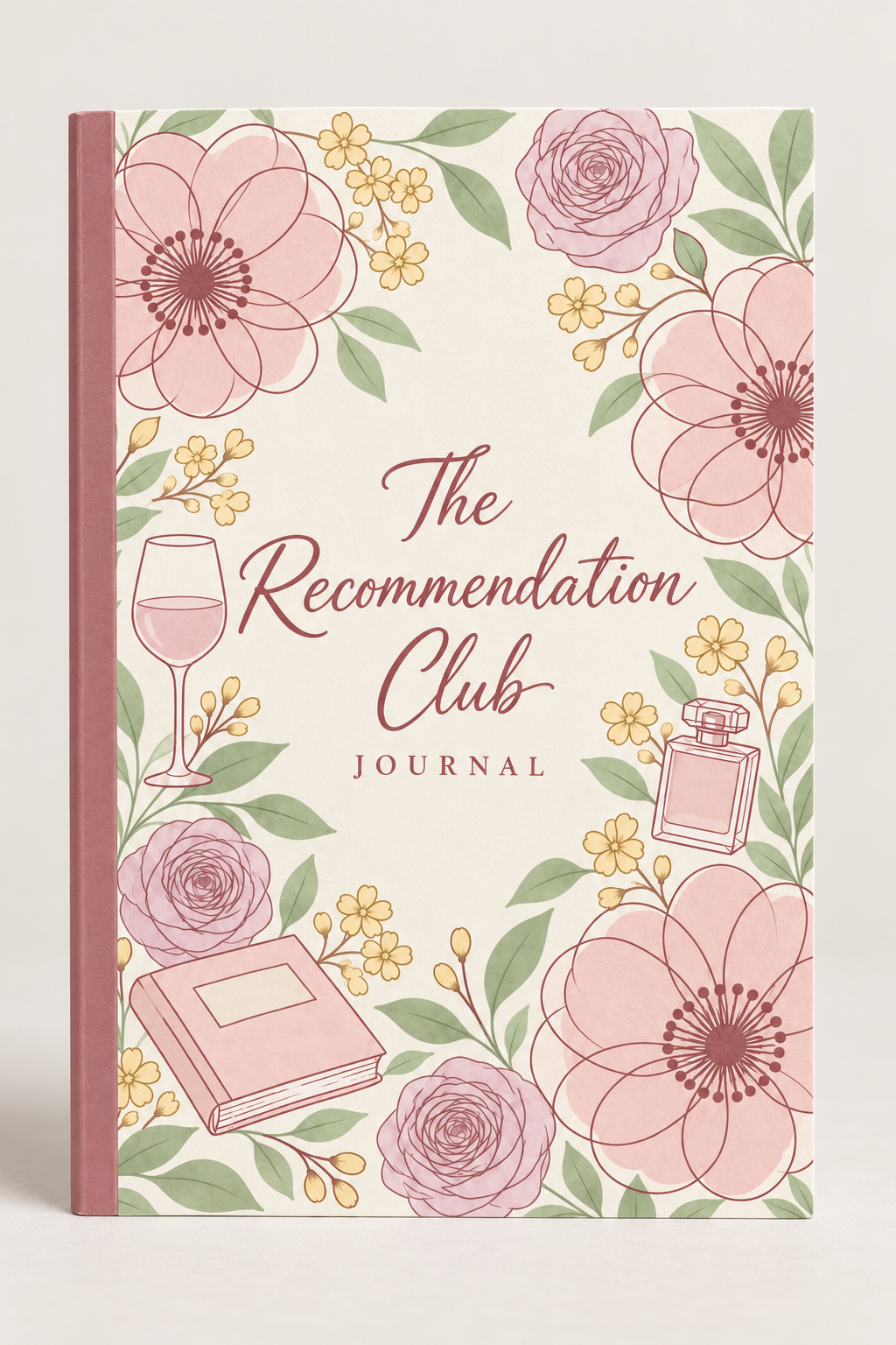 Recommendation Club Journal (Pink & Green) image 1
